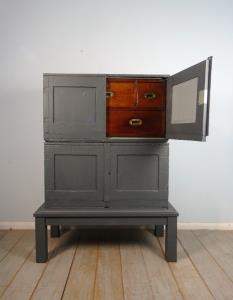 Antique Campaign Military ChestTransporting Packing Cases (17).JPG